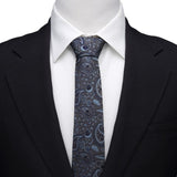 Vader Paisley Blue and Gray Men's Tie